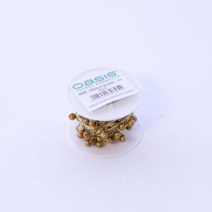 Beads - Pearls on Reel - Gold