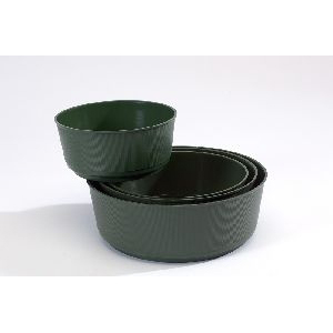 Bulb Bowls Green 27cm x 9cm