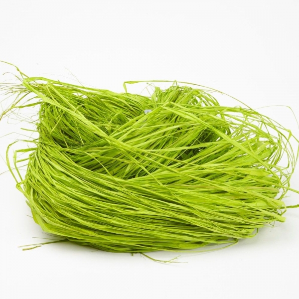 Raffia-Long-Apple Green