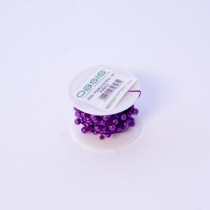 Beads - Pearls on Reel - Purple