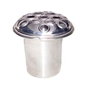 4.5 Inch Container Silver