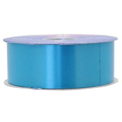Ribbon Poly Satin Turquoise