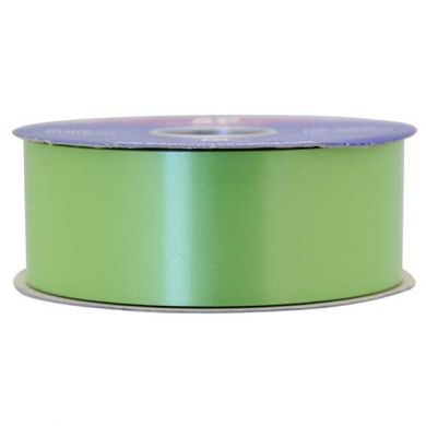 Poly Satin - Lime Green