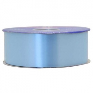 Poly Satin - Pale Blue