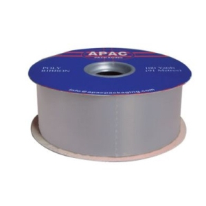Ribbon - Poly Satin - Silver