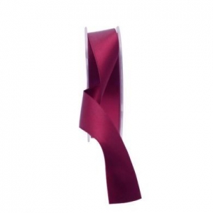 Ribbon-Satin-Burgundy-25mm