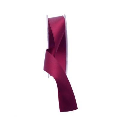 Ribbon-Satin-Burgundy-25mm