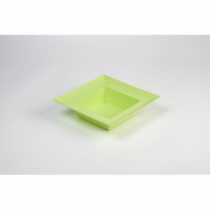 Designer Bowl Square Apple Green