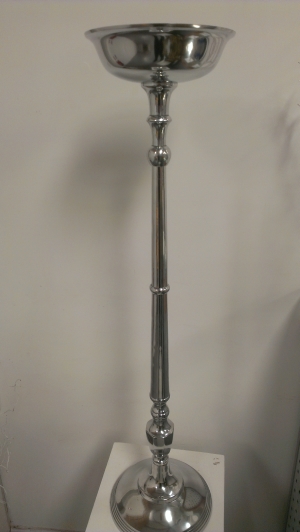 1mt  aluminium pedestal bowl