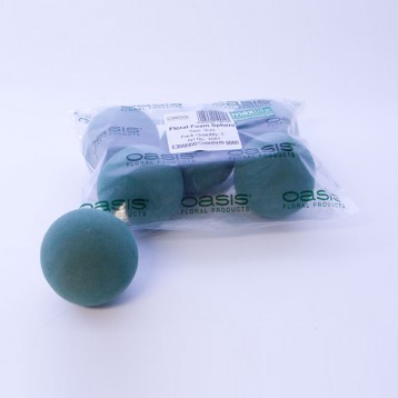 oasis wet foam sphere 7cm.