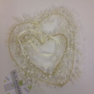 Heart - Pearl Hanging Heart (2)