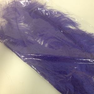 Feathers Large Aubergine