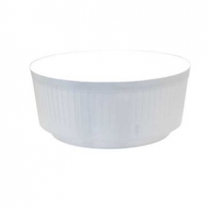 Bulb Bowl White 18x9cm