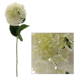 Artifical Hydrangea Cream White  70cm