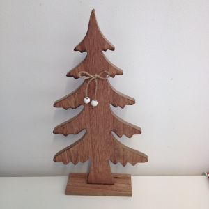 Deco Wooden Xmas Tree 35cm