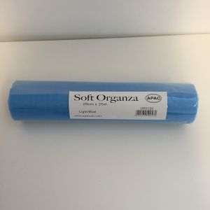 Organza Roll Blue 29cm