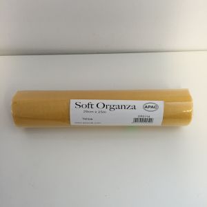 Organza Roll Yellow 29cm