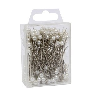 Pearl Pins White 7cm