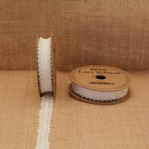 Light Cream Lace Ribbon 15mm x 3yrds