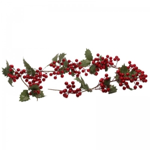 Artificial -  Red Berry Garland (1.4m)