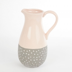 Jug - Isabella Pink Grey