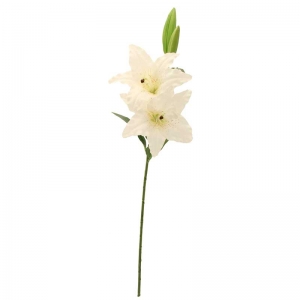 Artificial - Lily 4 Head - White