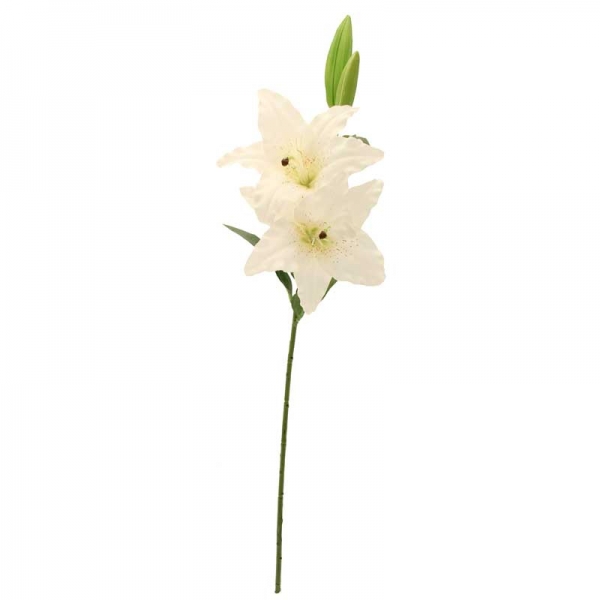 Artificial - Lily 4 Head - White