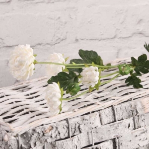 Artificial Spray Chyrsanthemum White