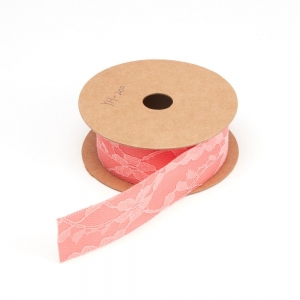 Ribbon - Coral 25mm x10m
