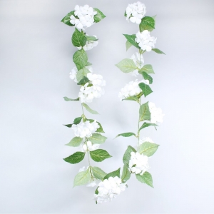 Hydrangea Garland Cream