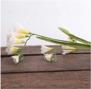 Artificial Flowers - Freesia Spray Cream