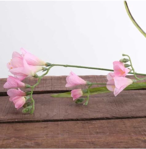Artficial Flowers - Freesia Spray Pink