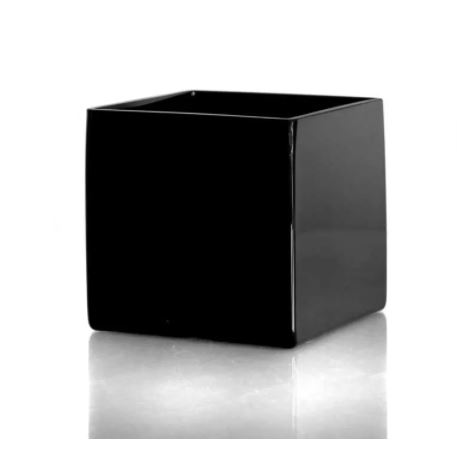 Black Glass Cube