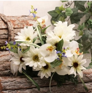 Artificial Flowers - Gerbera/Orchid Bush