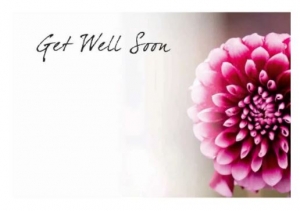 Greeting card - Get Well Soon Small Greeting Card