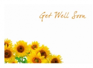 Greeting Card - Get Well Soon Small Greeting Card