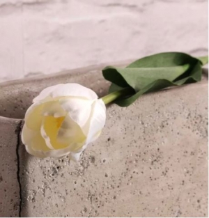 Artificial Flowers - Tulips White