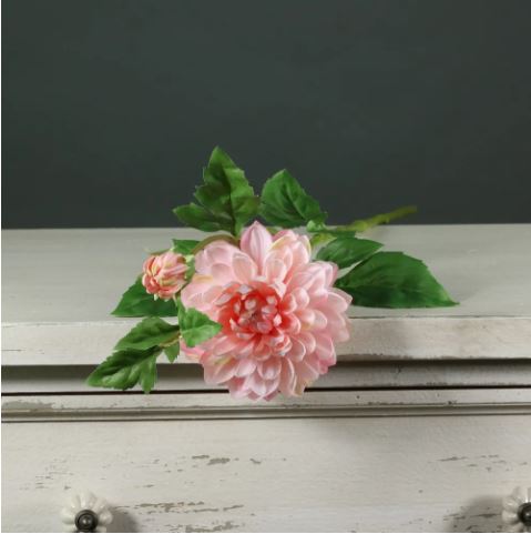 Artificial Flowers - Tintagel Spray Dahlia Light Pink