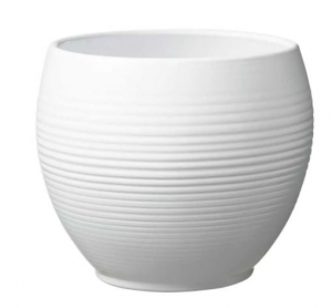 Manacor Pot - Matte White