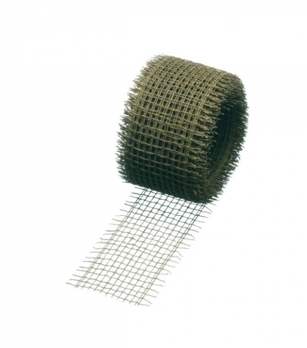 Jute Fibre Ribbon - Olive Green