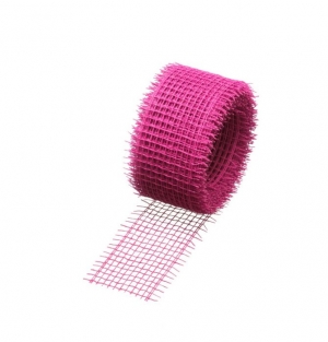 Jute Fibre Ribbon - Pink