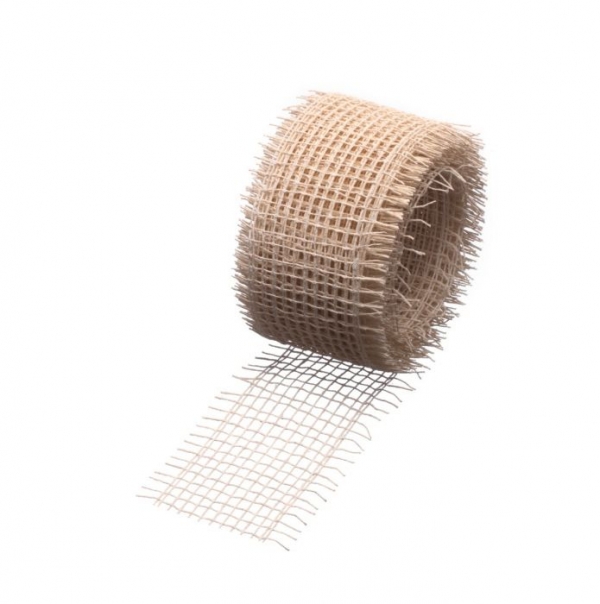 Jute Fibre Ribbon - Cream