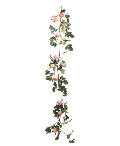 Luxury Rose Garland Pink
