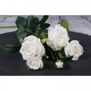 Camelot Garden Rose Spray Bridal Ivory