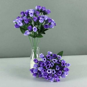 mini rose bud bush purple